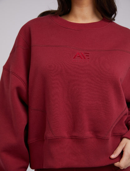 Active Tonal Sweater - Port