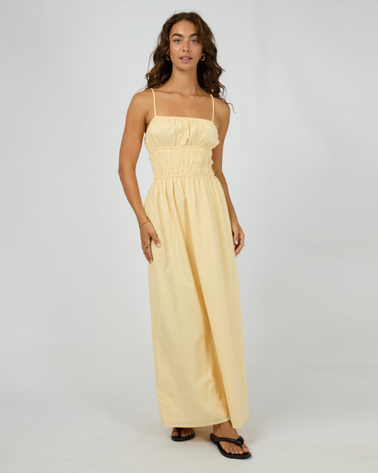 Alessa Linen Maxi Dress