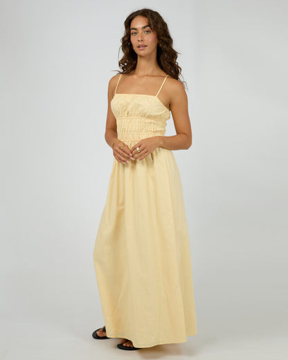 Alessa Linen Maxi Dress
