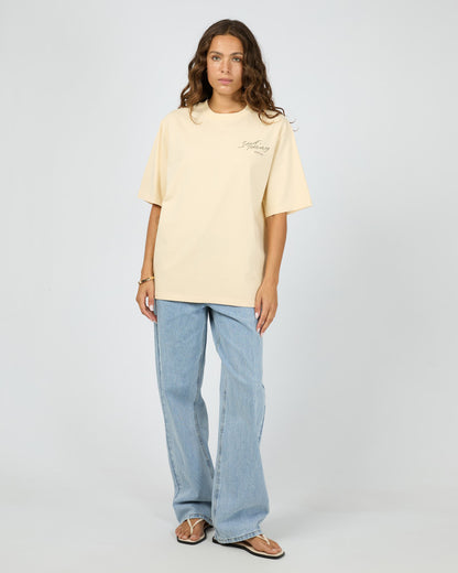 Beachside Tee - Butter