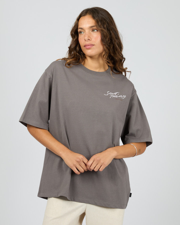 Beachside Tee - Coal