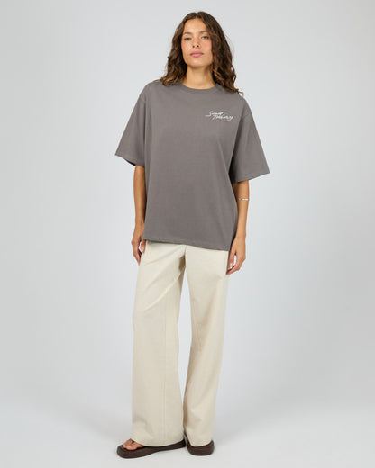 Beachside Tee - Coal