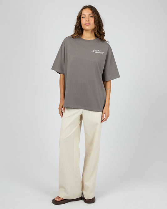 Beachside Tee - Coal