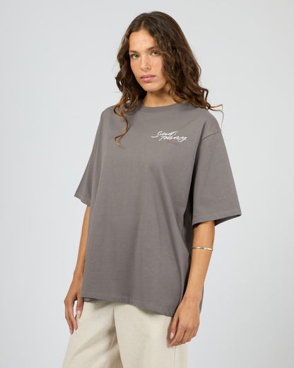 Beachside Tee - Coal