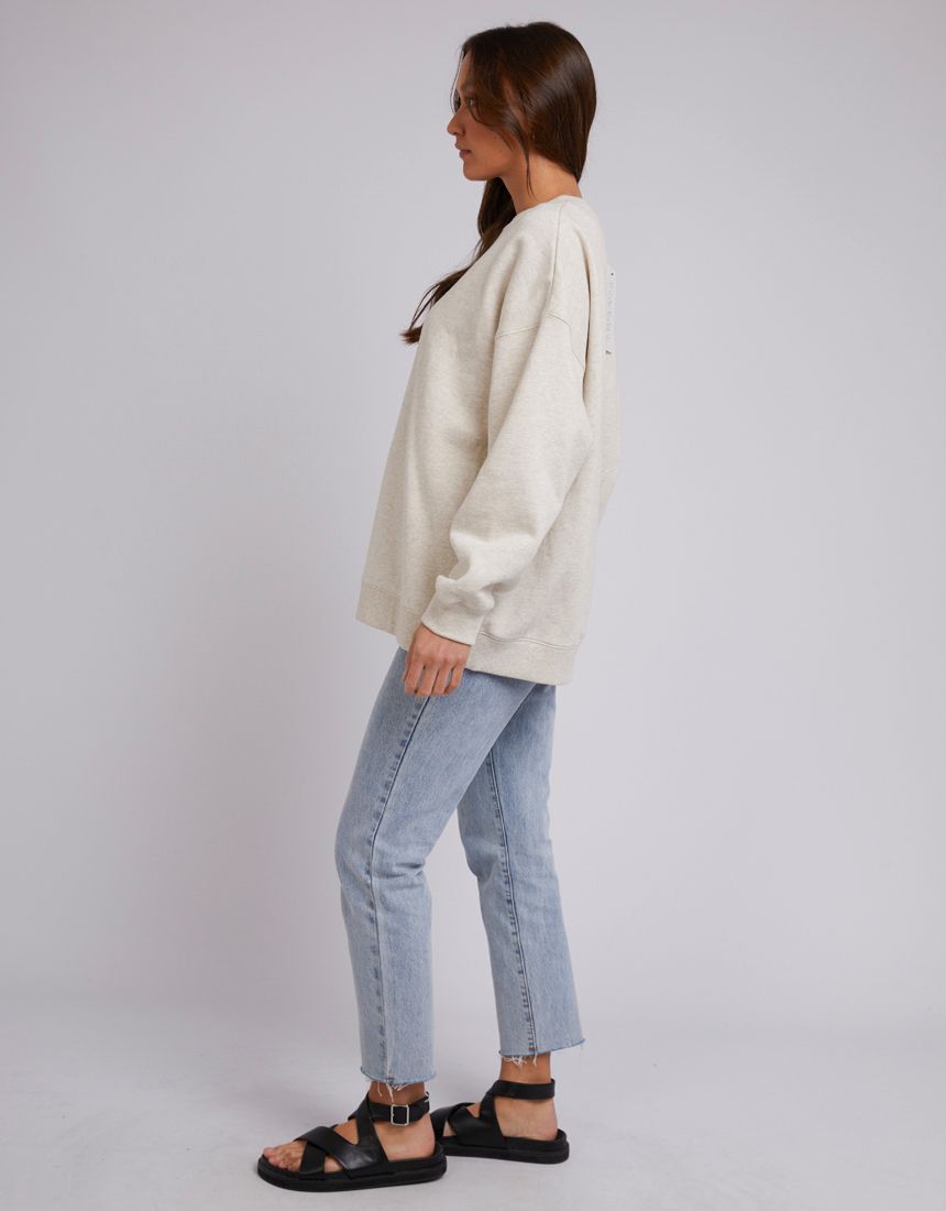 Oversized Crew - Oat