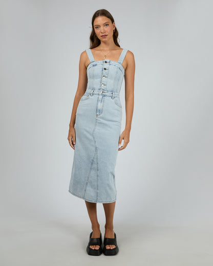 Coco Midi Dress - Bleach