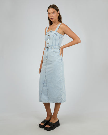 Coco Midi Dress - Bleach