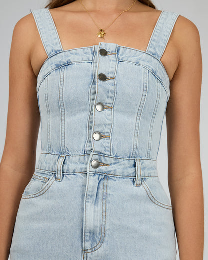 Coco Midi Dress - Bleach