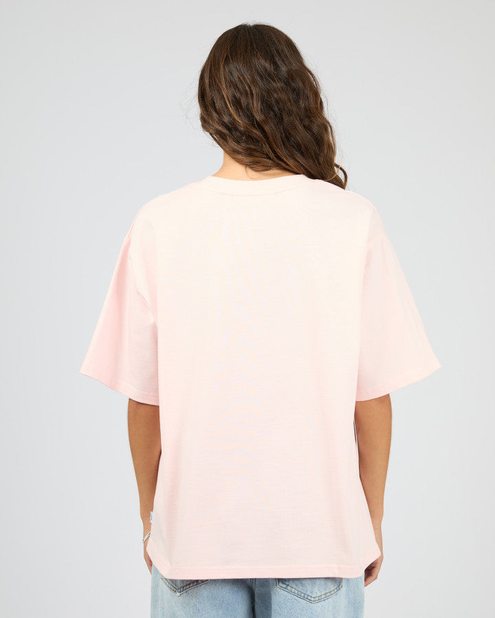 Core Oversized Tee - Blush