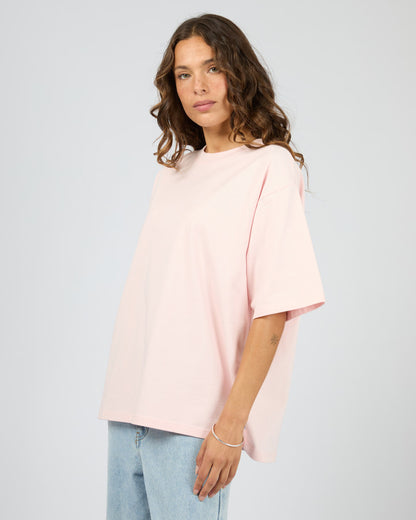 Core Oversized Tee - Blush