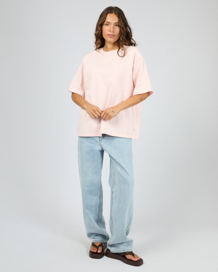 Core Oversized Tee - Blush