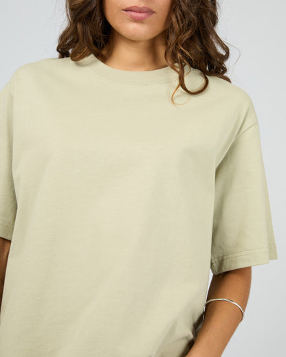 Core Oversized Tee - Khaki