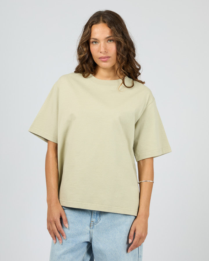 Core Oversized Tee - Khaki