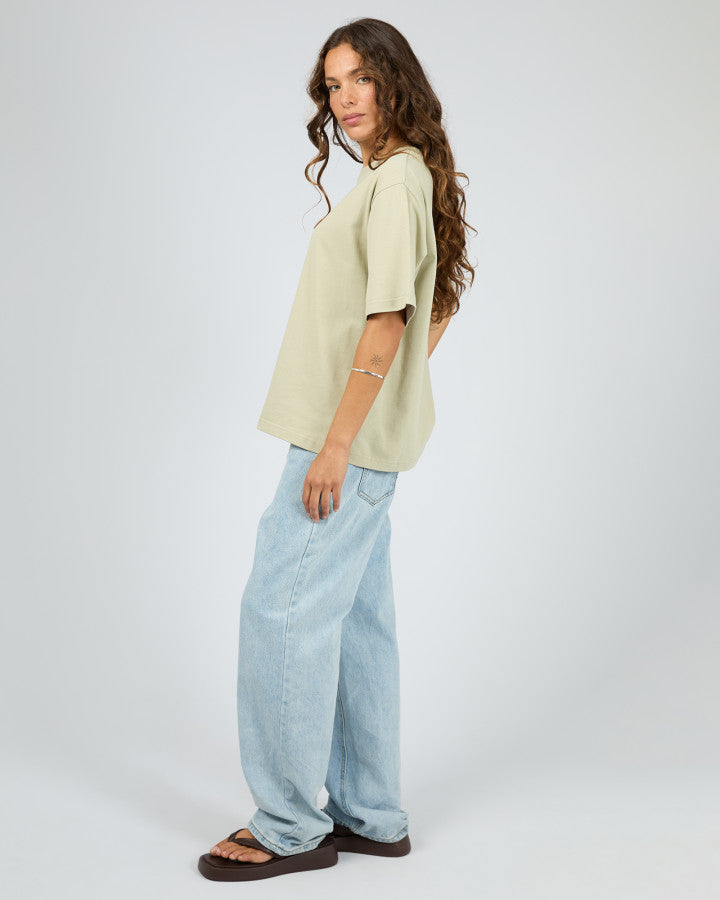 Core Oversized Tee - Khaki