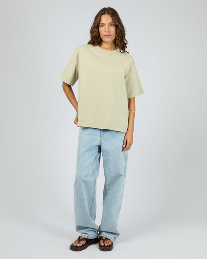 Core Oversized Tee - Khaki