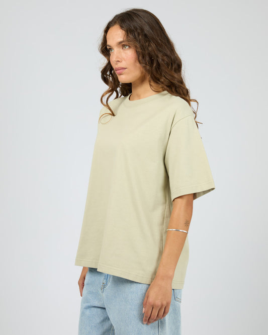 Core Oversized Tee - Khaki