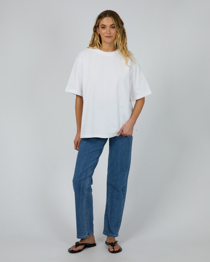 Core Oversized Tee - White