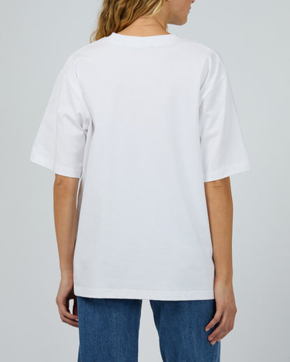 Core Oversized Tee - White