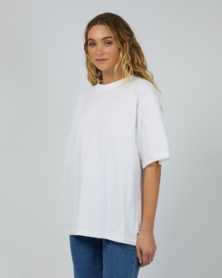 Core Oversized Tee - White