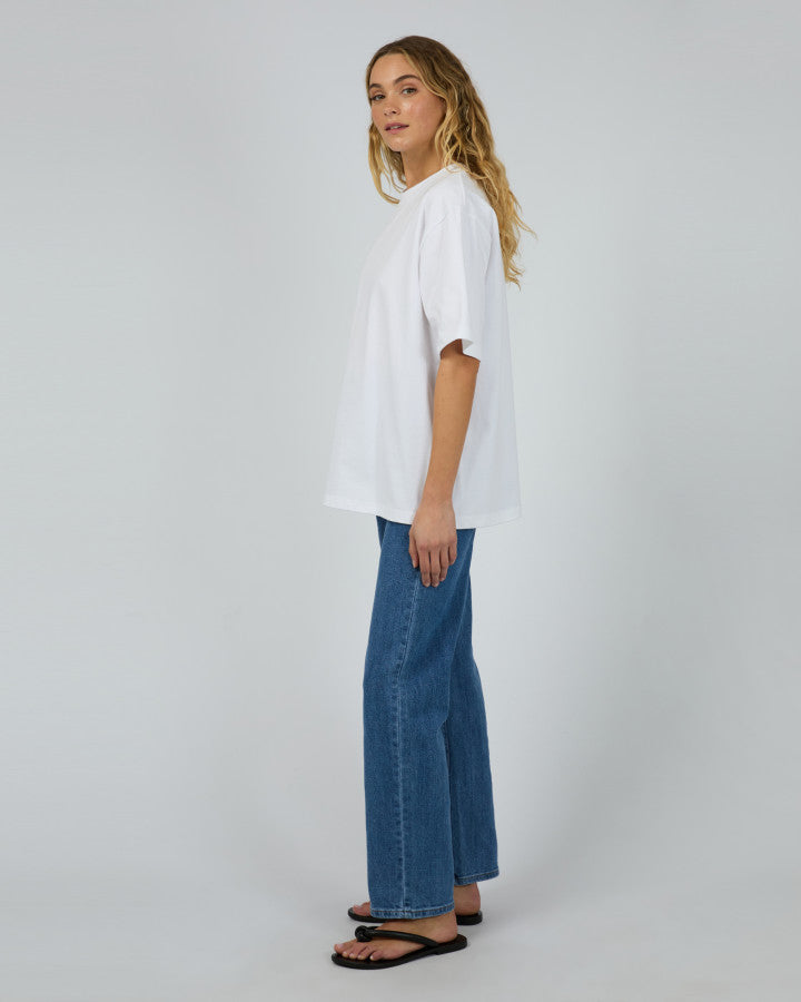 Core Oversized Tee - White