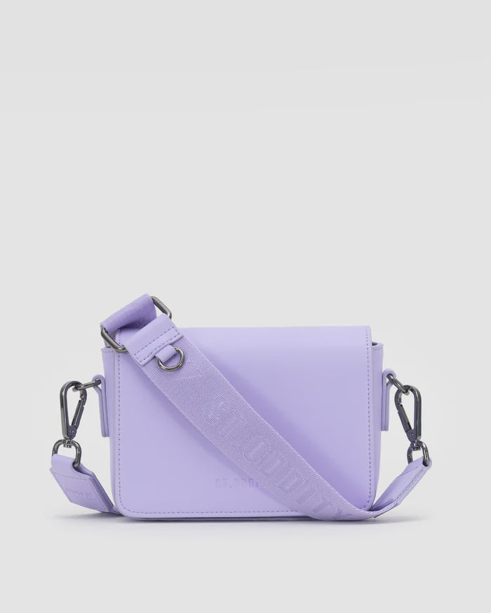 Crossbody Bag with Street Strap - Lavender