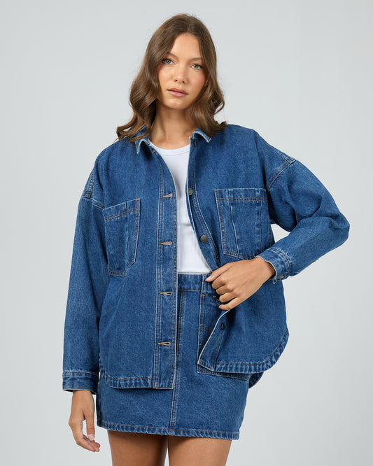 Dale Shacket - Denim