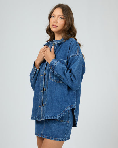 Dale Shacket - Denim
