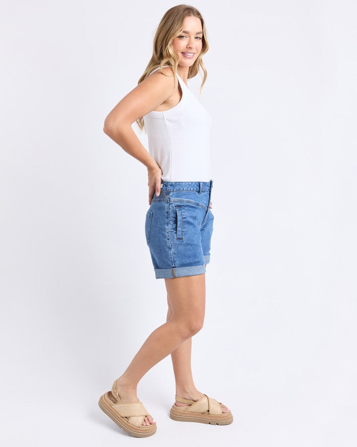 Devi Short - Mid Blue