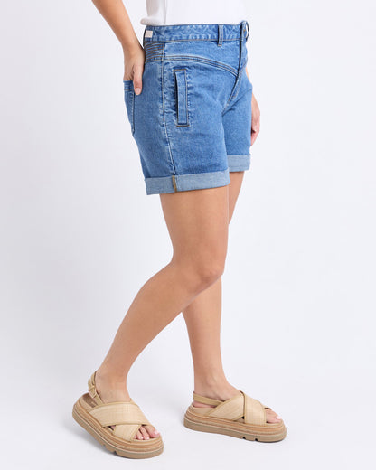 Devi Short - Mid Blue