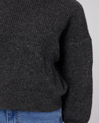 Eden Knit Jumper - Charcoal