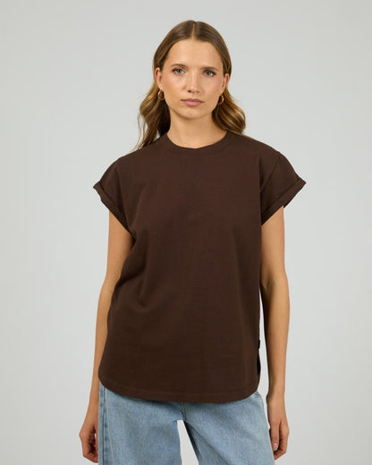 Essential Tee - Choc