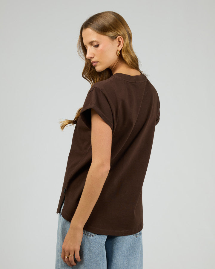 Essential Tee - Choc