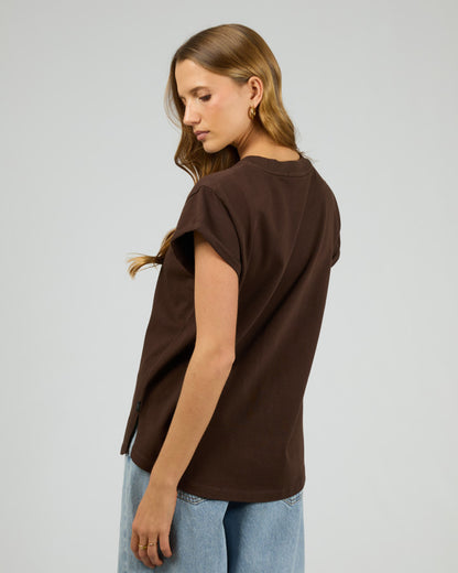 Essential Tee - Choc