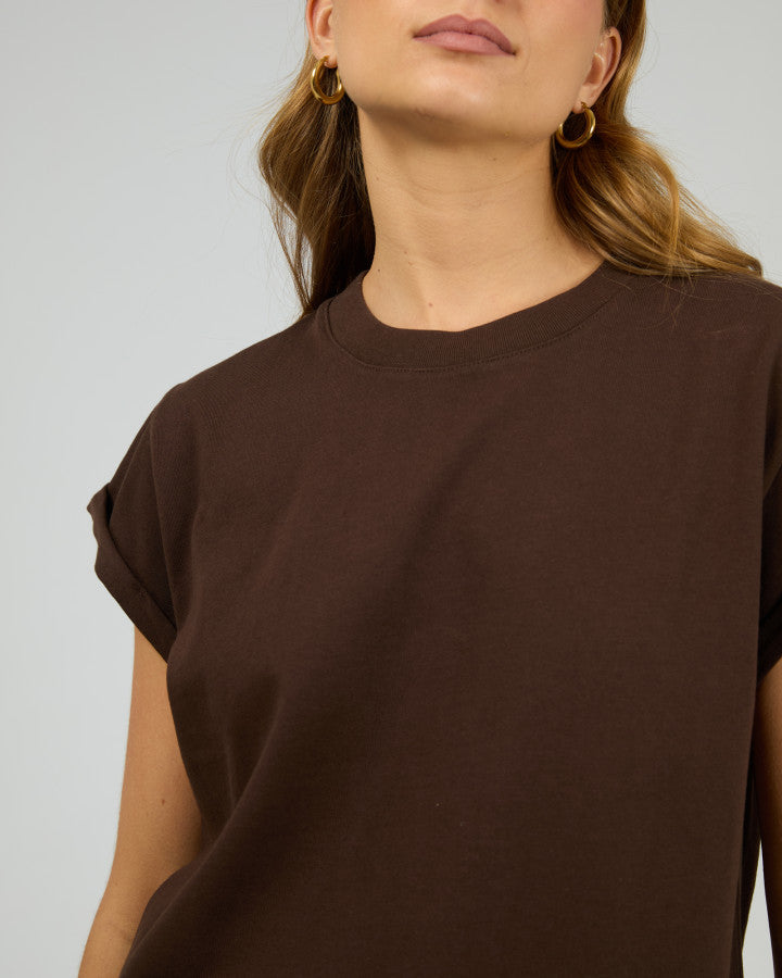 Essential Tee - Choc