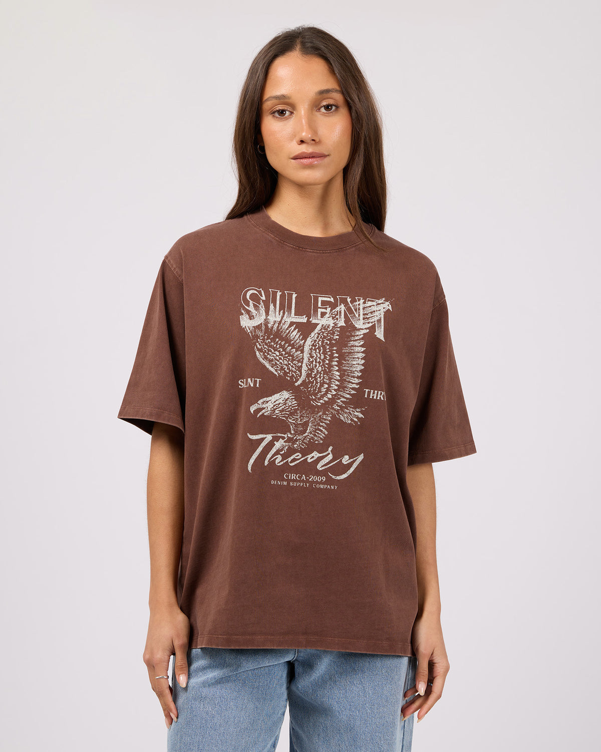 Fundamental Oversized Tee- Brown