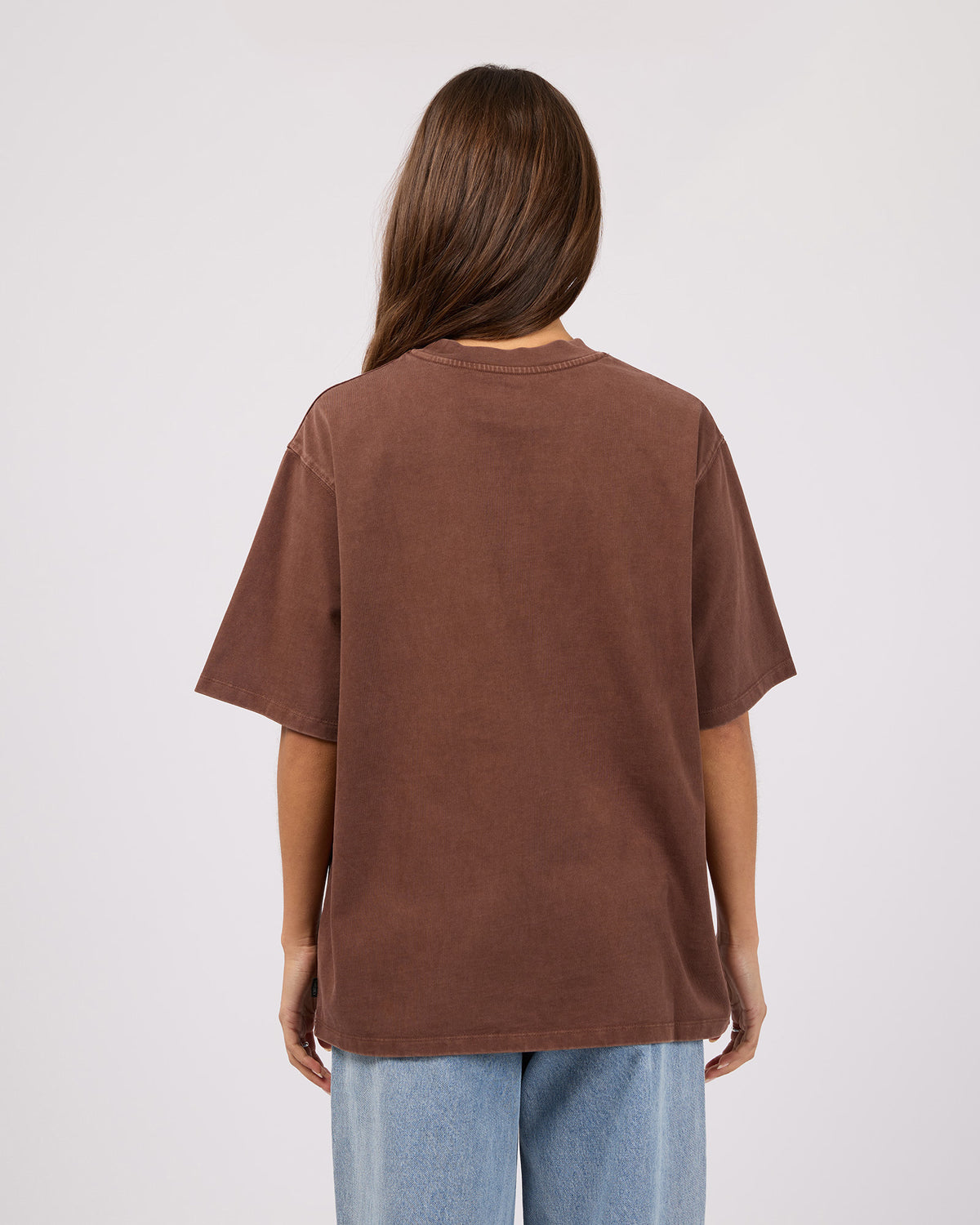 Fundamental Oversized Tee- Brown