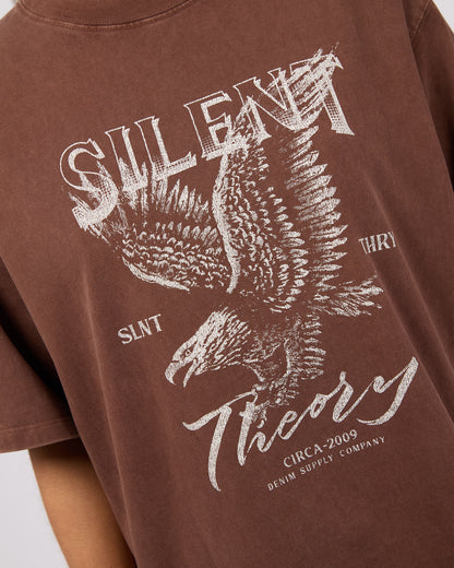Fundamental Oversized Tee- Brown