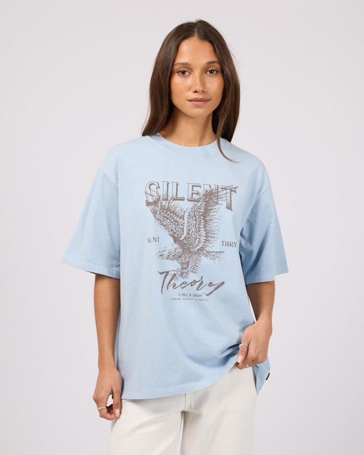 Fundamental Oversized Tee- Light Blue
