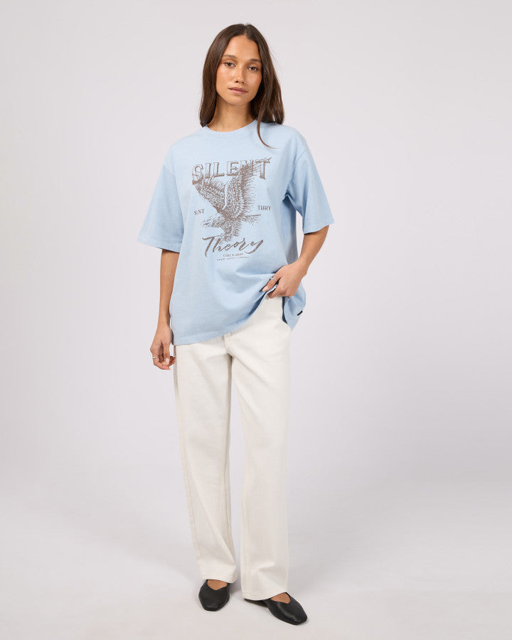 Fundamental Oversized Tee- Light Blue