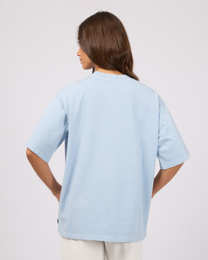 Fundamental Oversized Tee- Light Blue