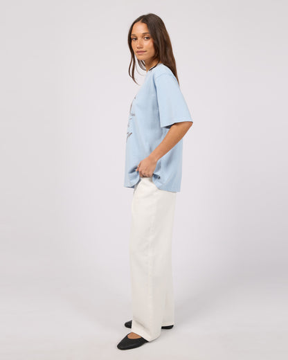 Fundamental Oversized Tee- Light Blue
