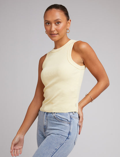 Greta Tank - Lemon