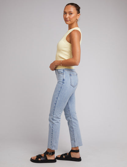 Greta Tank - Lemon