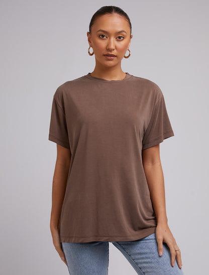 Harper Tee - Brown