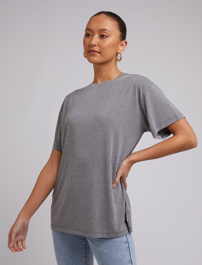 Harper Tee - Grey Marle