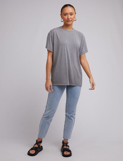 Harper Tee - Grey Marle