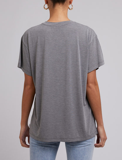 Harper Tee - Grey Marle