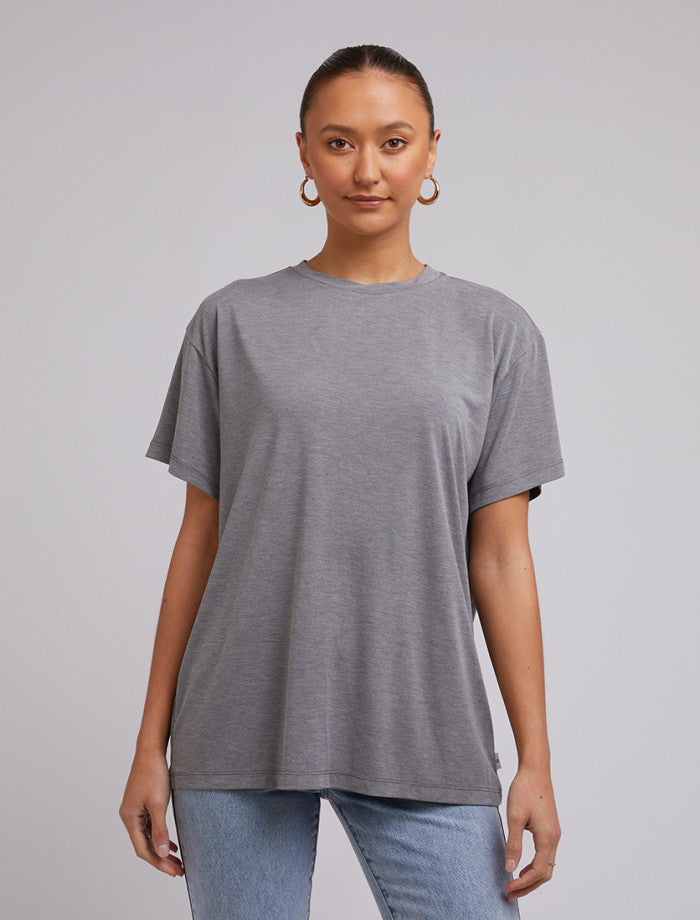 Harper Tee - Grey Marle