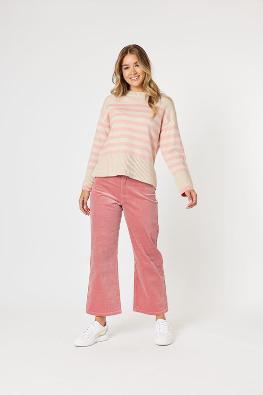 Tempo Knit - Blush/Natural