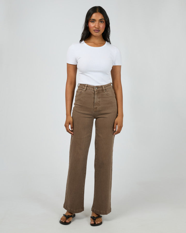 Jacqui Wide Leg - Cocoa